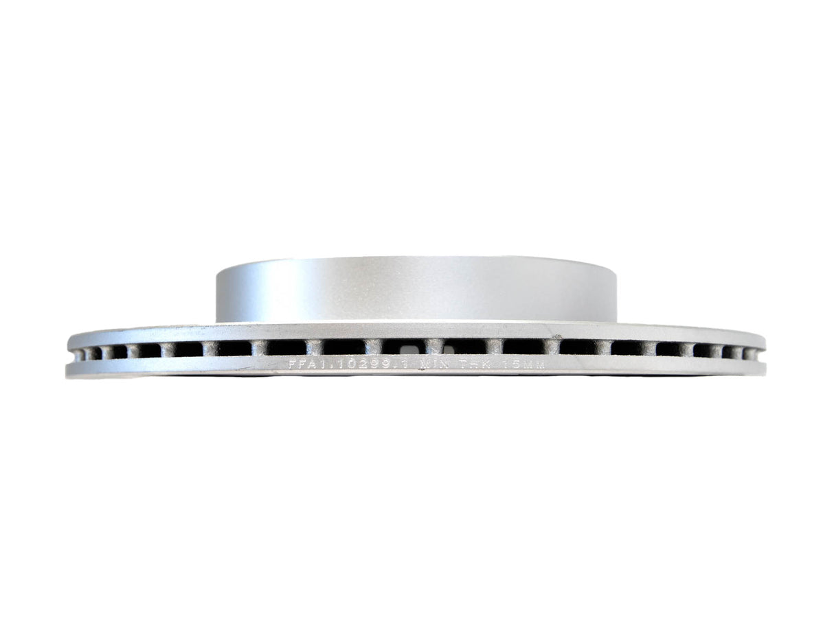 FactionFab Slotted Rear Rotor V2 Subaru WRX 2022+ CVT