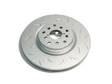 FactionFab Slotted Front Rotor V2 Dual Drilled 5x100/114 Subaru STI 2004-2017