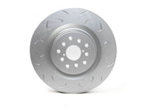 FactionFab Slotted Front Rotor V2 Dual Drilled 5x100/114 Subaru STI 2018-2021