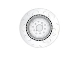 FactionFab Slotted Rear Rotor V2 Dual Drilled - Subaru STI 2018-2021