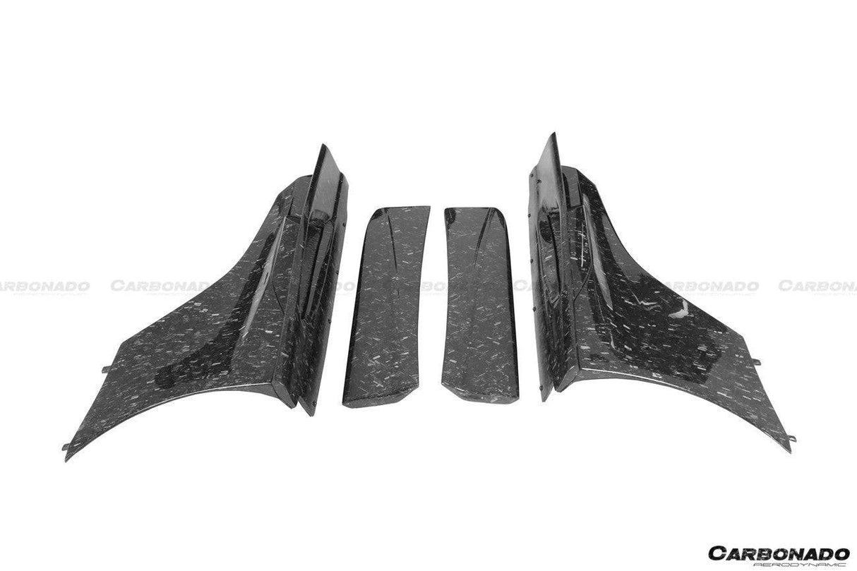2011-2017 McLaren 650S & MP4 12C BKSS Style Carbon Fiber Side Skirts