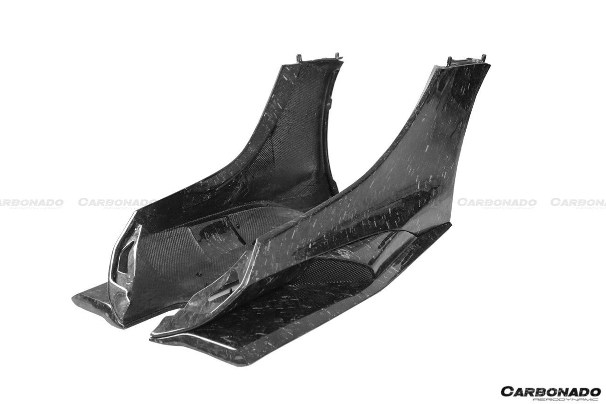 2011-2017 McLaren 650S & MP4 12C BKSS Style Carbon Fiber Side Skirts