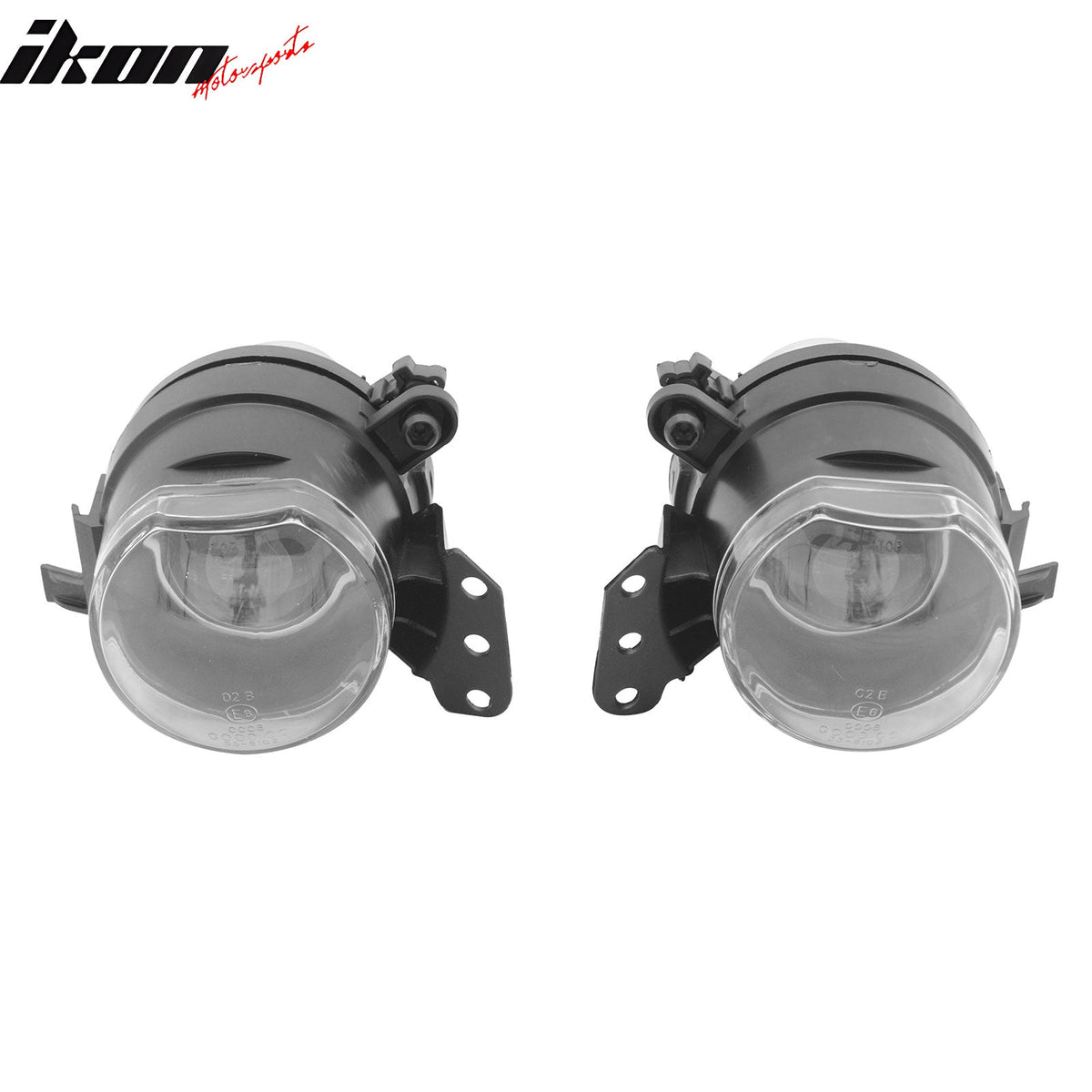2004-2007 BMW E60 5 Series Front Bumper Fog Lights Lamp Clear Lens Assembly