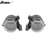 2004-2007 BMW E60 5 Series Front Bumper Fog Lights Lamp Clear Lens Assembly