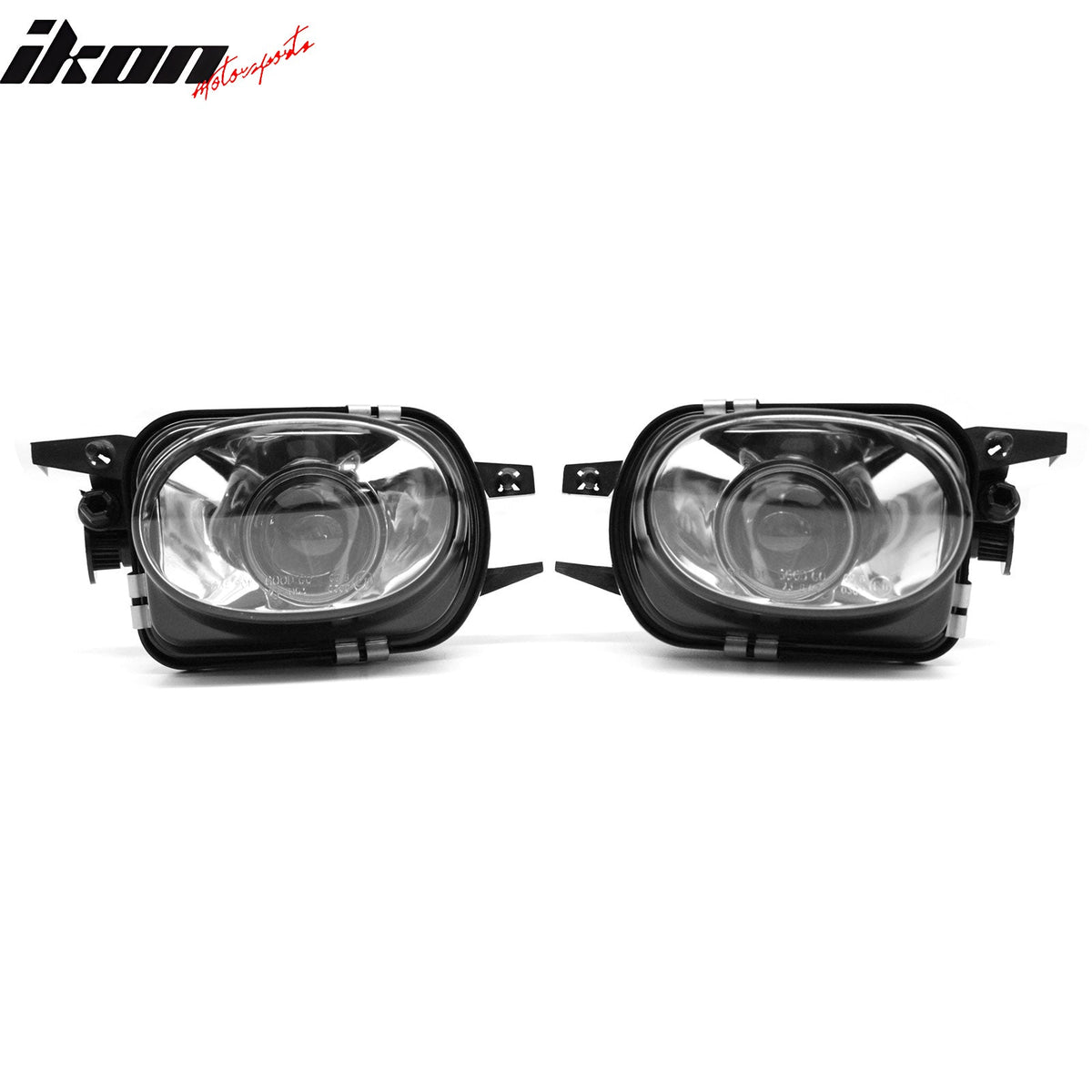 2001-2007 Benz W203 C-Class Sedan Front Fog Lights Black Housing Clear Lens 2PC