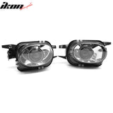 2001-2007 Benz W203 C-Class Sedan Front Fog Lights Black Housing Clear Lens 2PC