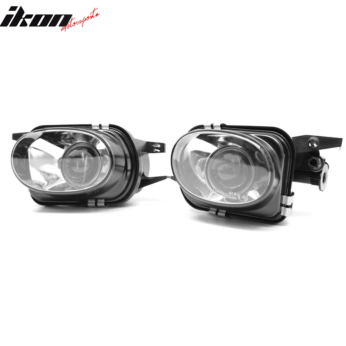 2001-2007 Benz W203 C-Class Sedan Front Fog Lights Black Housing Clear Lens 2PC
