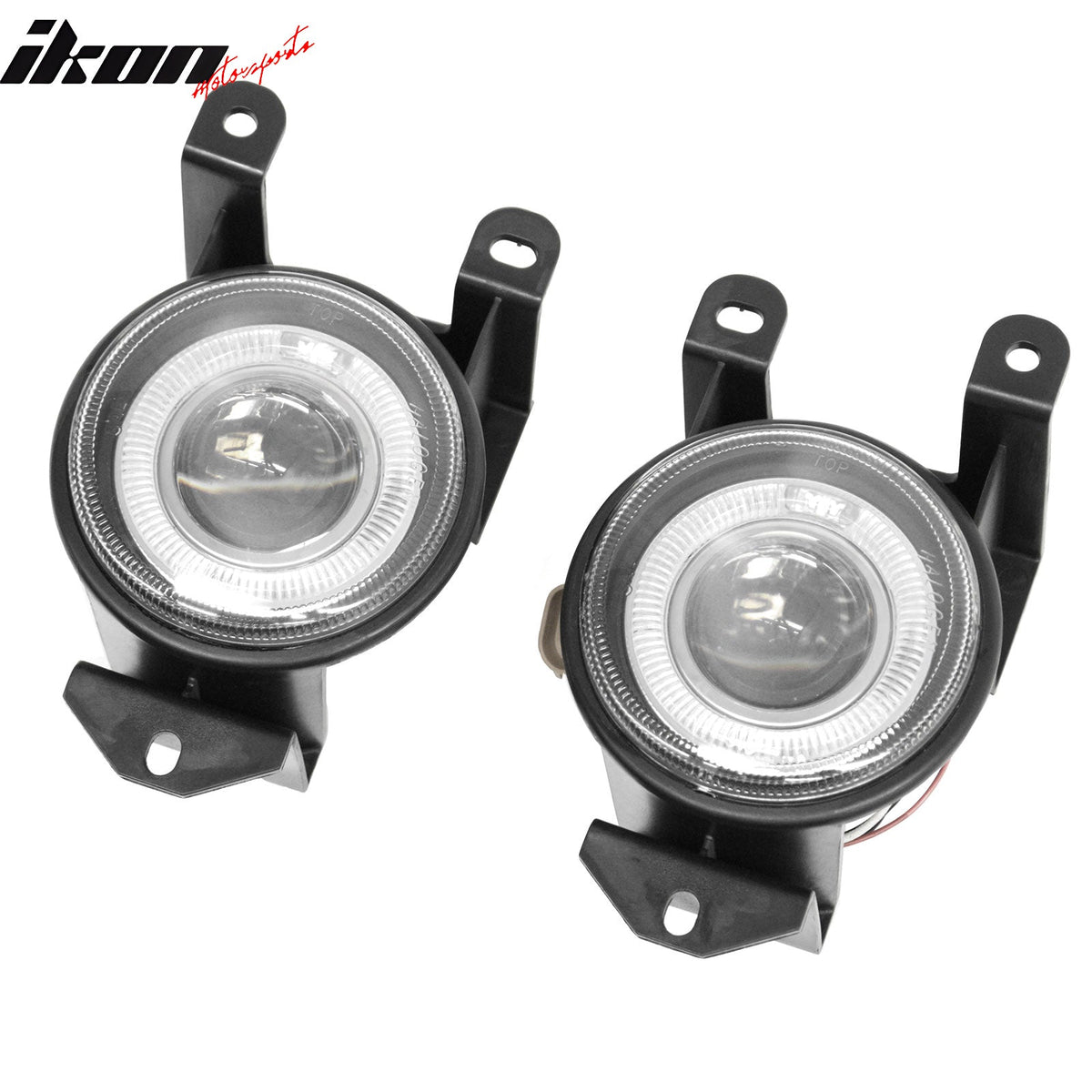 1999-2006 GMC Sierra 1500 C3/Denali Fog Lights Black Housing Clear Lens Pair