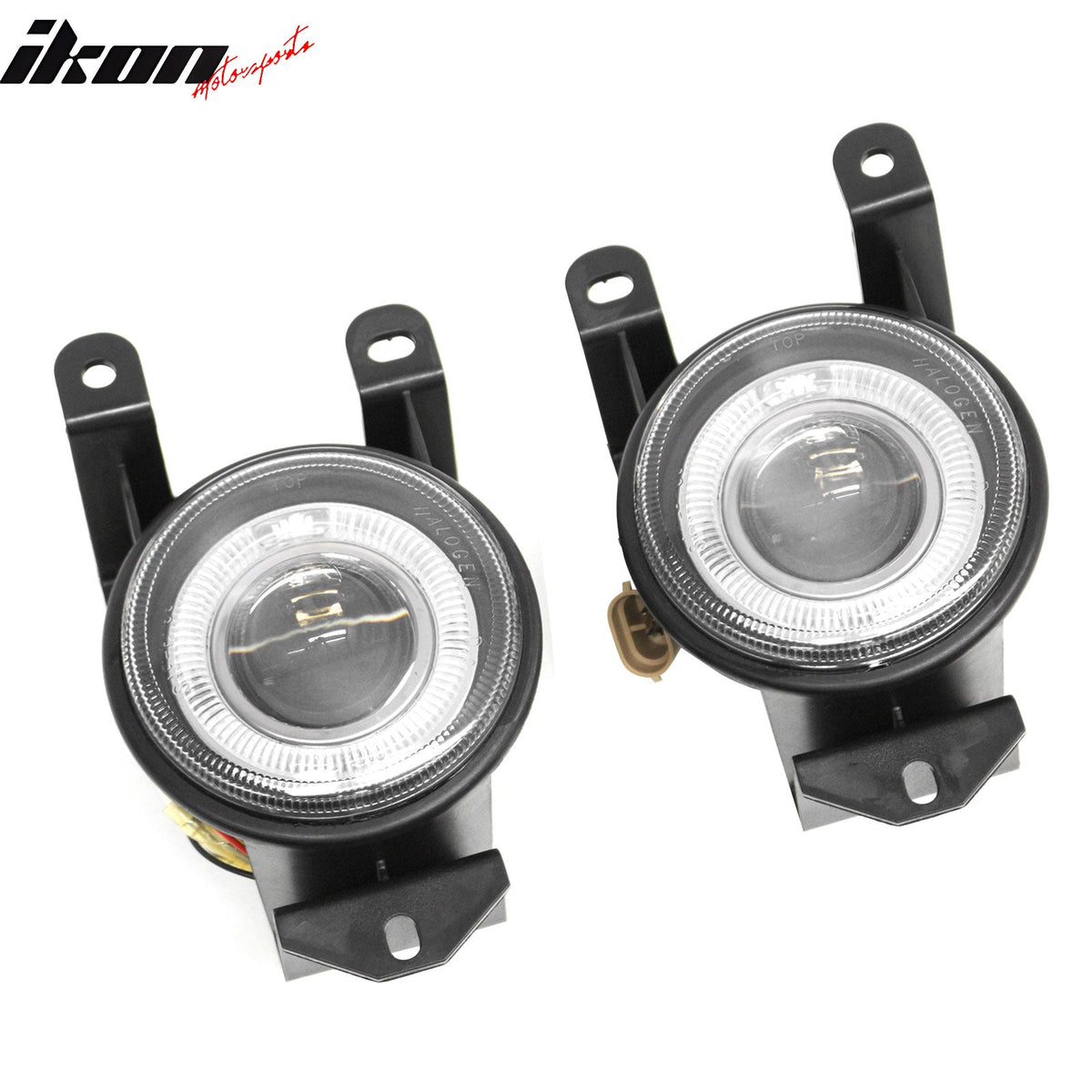 1999-2006 GMC Sierra 1500 C3/Denali Fog Lights Black Housing Clear Lens Pair