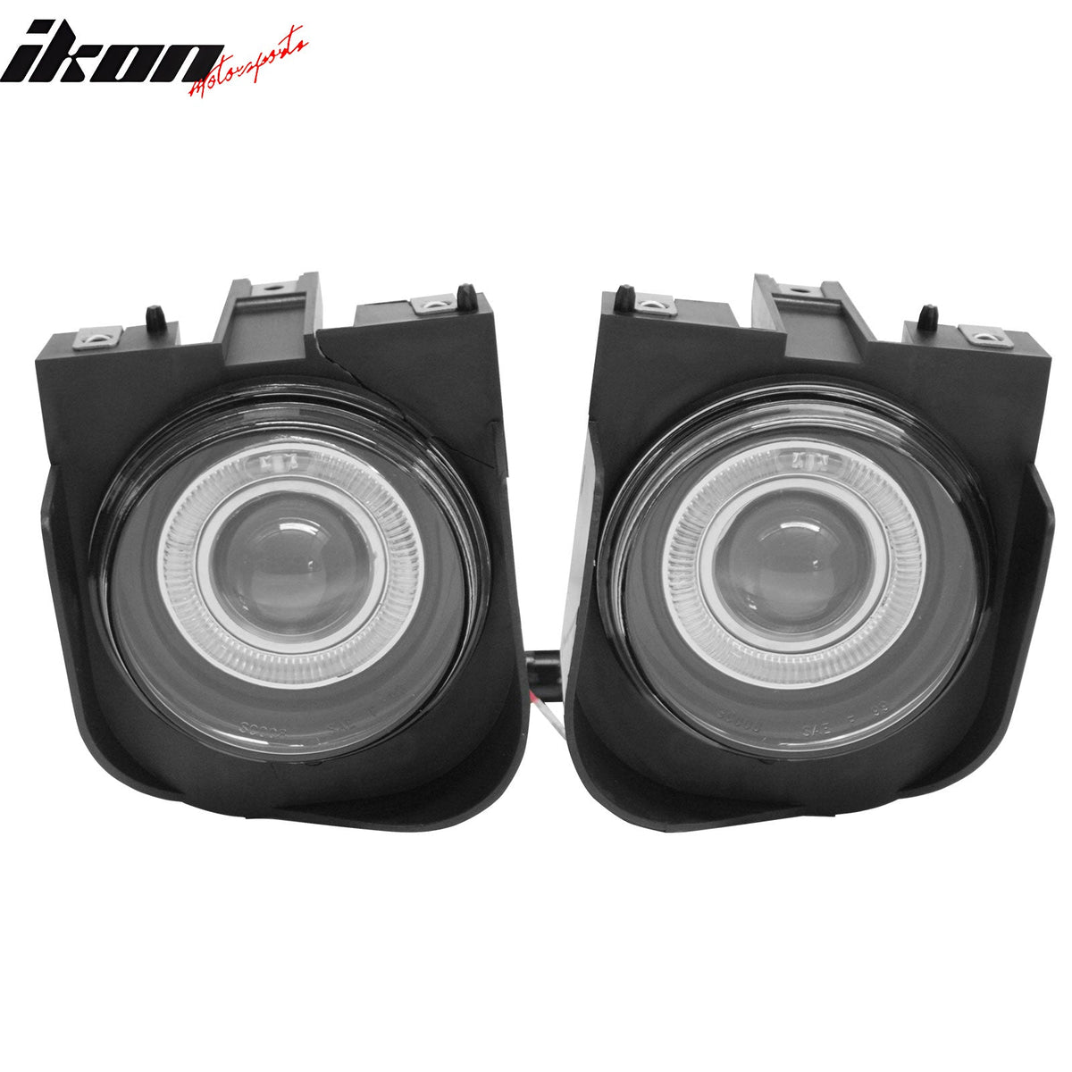 1999-2001 Ford Explorer Front Bumper Clear Lens Fog Lights Lamp Assembly Pair