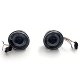 2004-2010 Jeep Grand Cherokee Front Bumper Fog Lights Lamps Black Housing 2PCS
