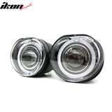 2002-2004 Jeep Liberty Front Bumper Fog Lights Clear Lens LH RH Lamps 2PCS Set