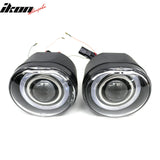 2002-2004 Jeep Liberty Front Bumper Fog Lights Clear Lens LH RH Lamps 2PCS Set