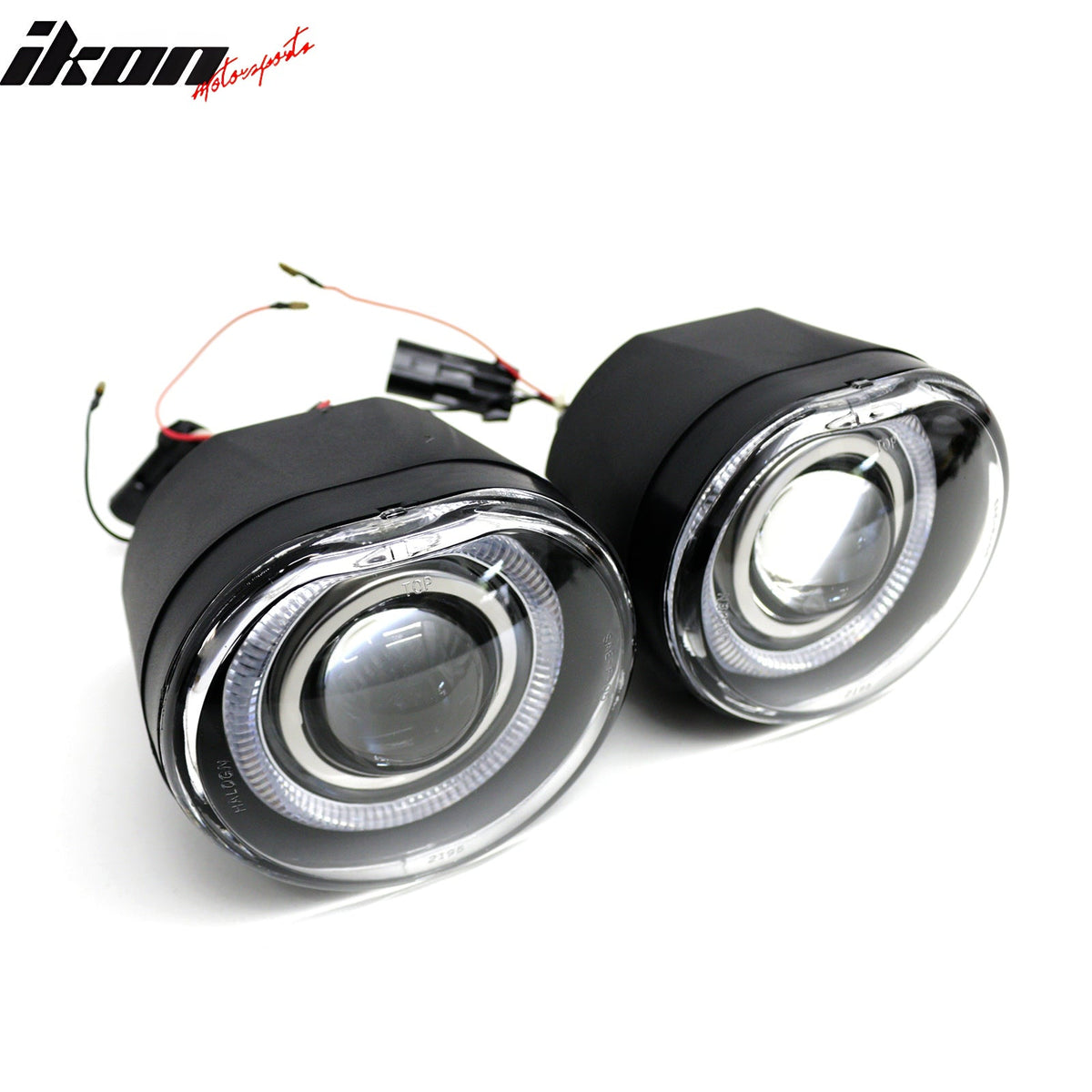 2002-2004 Jeep Liberty Front Bumper Fog Lights Clear Lens LH RH Lamps 2PCS Set