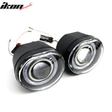 2002-2004 Jeep Liberty Front Bumper Fog Lights Clear Lens LH RH Lamps 2PCS Set
