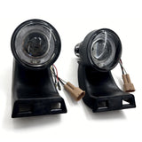 1994-2001 Dodge Ram 1500 2500 3500 Front Bumper Projector Fog Lights Black Housing 2PCS