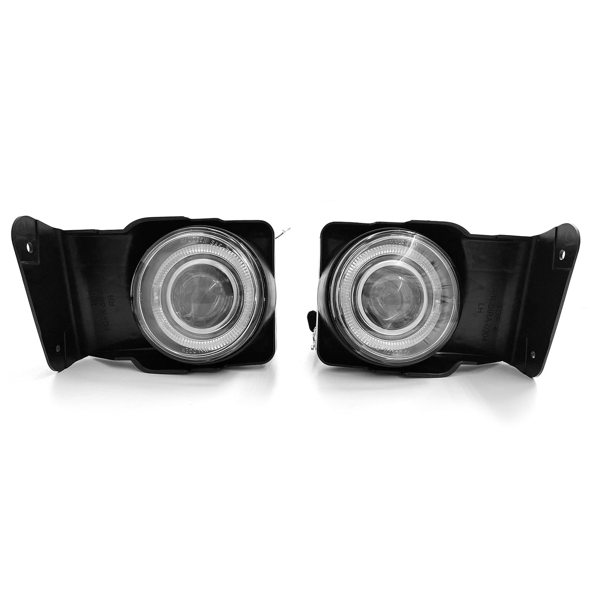 Front Fog Light Bezel Cover Trim for Chevy Impala 2006-2012 2PC Chrome ABS