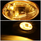 02-04 Acura RSX Fog Lights w/ Switch & H11 Bulb - Amber