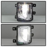 Spyder Chevrolet Silverado 1500 16-18 w/Switch LED Fog Lights Clear