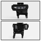 Spyder GMC Sierra 1500 16-18 w/Switch LED Fog Lights Clear