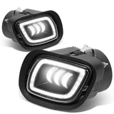 2008-2017 Freightliner Cascadia Black Fog Lights