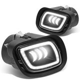 2008-2017 Freightliner Cascadia Black Fog Lights