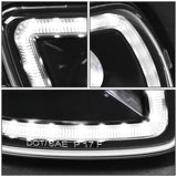 2008-2017 Freightliner Cascadia Black Fog Lights