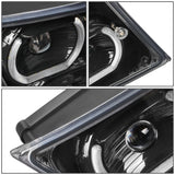 04-18 Volvo VN VNL Halo DRL Fog Lights - Black