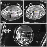 2003-2017 Volvo VN VNL VNM VNX LED Fog Lights - Black