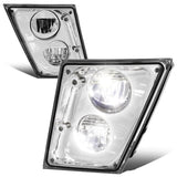 03-17 Volvo VN VNL VNM VNX LED Chrome Fog Lights