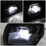 08-17 Freightliner Cascadia Projector LED Fog Lights - Black