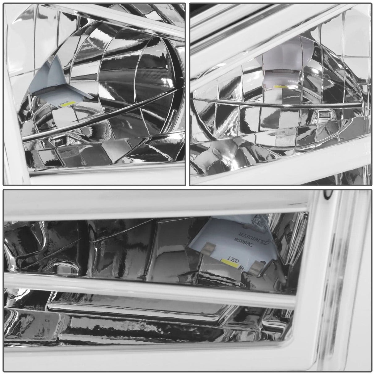 2018-2022 Volvo VNL Full LED Chrome Fog Lights