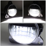 2018-2020 Volvo VNR Full LED Black Fog Lights - Reflector