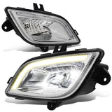 2018-2022 Freightliner Cascadia 3D Full LED Chrome Fog Lights