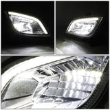 2018-2022 Freightliner Cascadia 3D Full LED Chrome Fog Lights