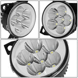 08-20 Kenworth T660 / Peterbilt 579 587 Full LED Fog Lights Chrome