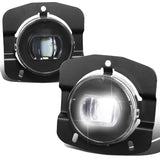 2011-2022 Kenworth T680 Projector Full LED Fog Lights Black