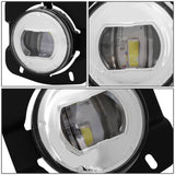 2011-2022 Kenworth T680 Projector Full LED Fog Lights Chrome