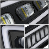 2017-2020 Ford F-150 Raptor Tri-Projector LED Fog Lights w/ Halo Ring