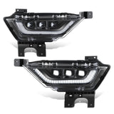 2021-2023 Ford F-150 LED Projector Fog Lights Black