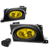 06-08 Honda Civic 4-Door Fog Lights w/ Switch & H11 Bulb - Amber