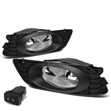2012 Honda Civic 4-Door Fog Lights w/ Switch H11 Bulb Clear