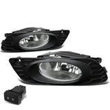 2012 Honda Civic 4-Door Fog Lights w/ Switch H11 Bulb Clear