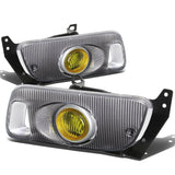 92-95 Honda Civic Fog Lights w/ Switch & H3 Bulb - Amber