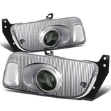 92-95 Honda Civic Fog Lights w/ Switch & H3 Bulb - Smoke
