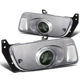 92-95 Honda Civic Fog Lights w/ Switch & H3 Bulb - Smoke