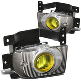 92-95 Honda Civic 4-Door Fog Lights w/ Switch - H3 Bulb Amber