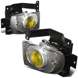 92-95 Honda Civic 4-Door Fog Lights w/ Switch - H3 Bulb Amber