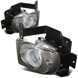 92-95 Honda Civic 4-Door Fog Lights w/ Switch & H3 Bulb - Clear