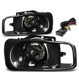 99-00 Honda Civic Fog Lights w/ Switch & H2 Bulb - Smoke